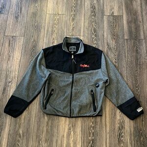Vintage Dollywood Colorado Clothing Zip Up Collared Fleece Jacket Men’s Size Med